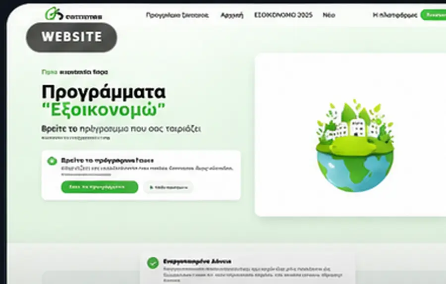Αρχική σελίδα του Exikonomo